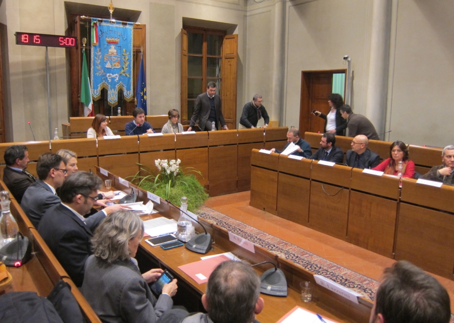 Seduta del Consiglio metropolitano ad Empoli