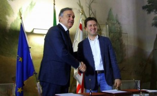 Enrico Rossi e Dario Nardella (foto Antonello Serino)