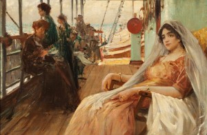 Un'opera di Fausto Zonaro