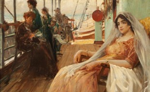 Un'opera di Fausto Zonaro