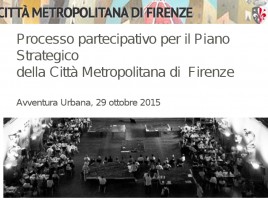 Slide di presentazione del processo partecipativo