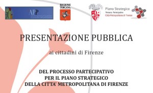 Invito incontro Piano Strategico metropolitano Firenze