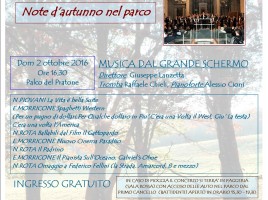 Note d'autunno nel parco