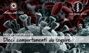 Comportamenti da seguire sul coronavirus