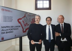 SOPRALLUOGO E PRESENTAZIONE DEI LAVORI DI RESTAURO ALLA FORTEZZA DA BASSO PRESENTI IL SINDACO DARIO 