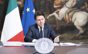 Il premier Giuseppe Conte (da www.governo.it)