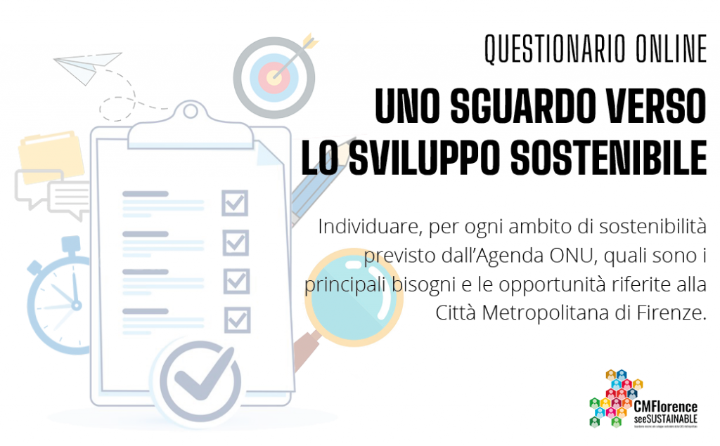 Immagine Identificativa Questionario Agenda 2030 Città Metropolitana di Firenze