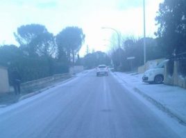 STRADE GHIACCIATE IN TOSCANA