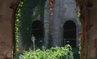 Uno dei cortili di Sant'Orsola visto dai portici al piano terreno