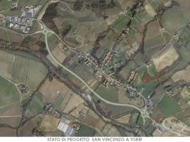 Un'immagine dello stato di progetto della variante di San Vincenzo a Torrri