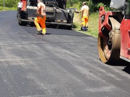 Lavori sulle strade provinciali in Mugello