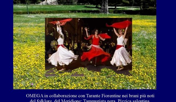 Canti, Musiche e Danze del Meridione (Taranta) al Parco Mediceo di Pratolino