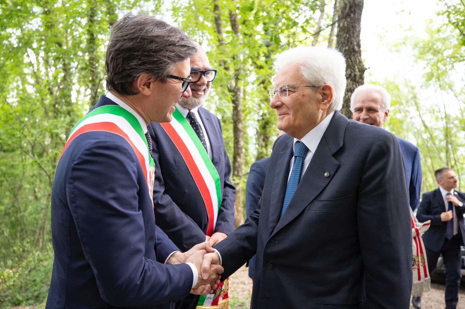 Don Milani, cerimonia a Barbiana col Presidente Mattarella