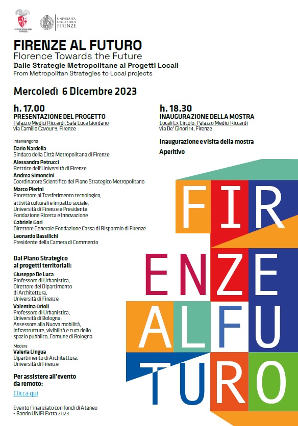 locandina evento Firenze al Futuro - Palazzo Medici Riccardi