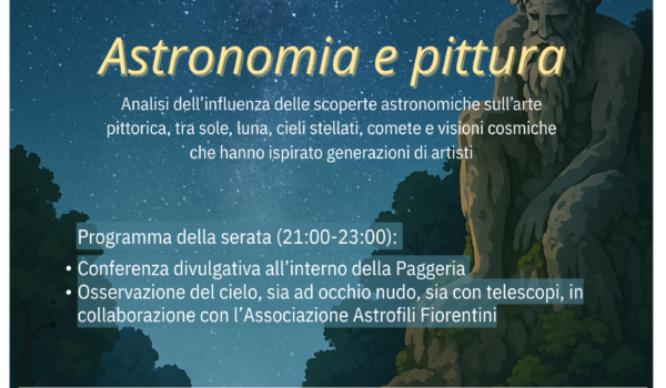 locandina con indicazioni per evento del 9 luglio a Pratolino