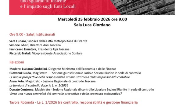 locandina dettagliata del convegno del 25 febbraio con relatori e intervanti