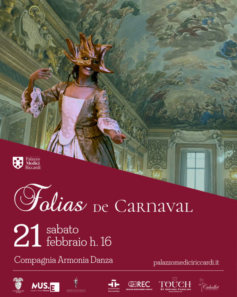 locandina evento Folias de Carnaval previsto in sala Giordano il 21 febbraio alle 16