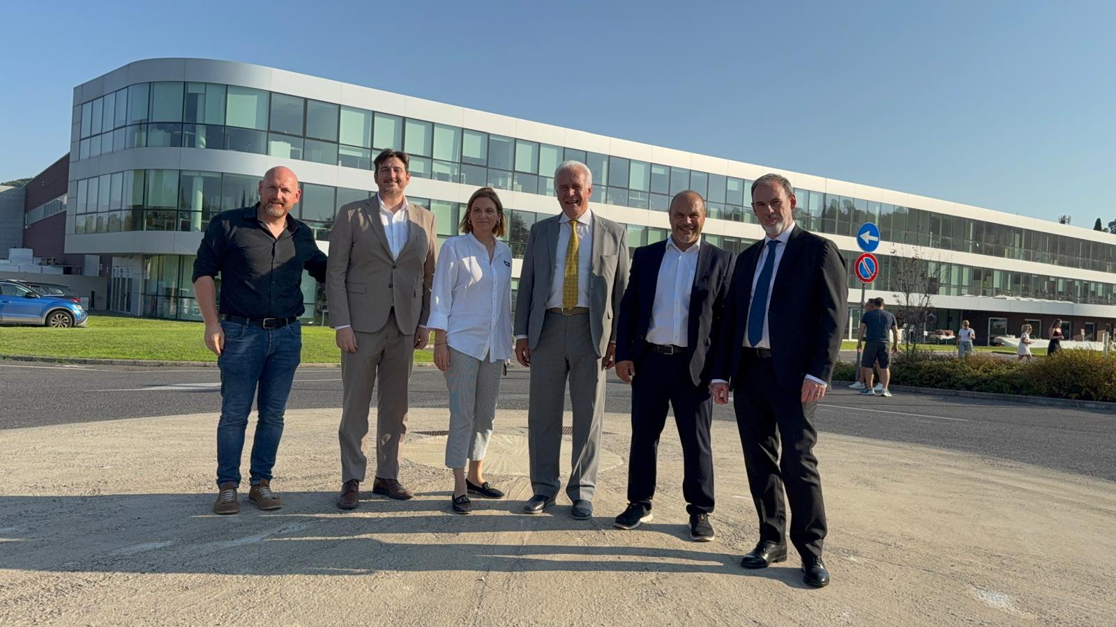 I dieci anni di Laika. Investimenti per il miglioramento della viabilità e la realizzazione dei nuovi parcheggi nell'area produttiva del Ponterotto