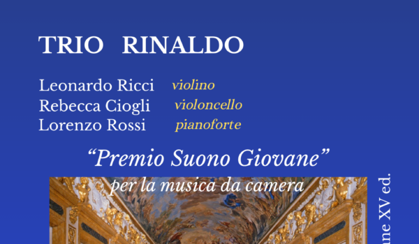 locandina con informazioni sull'evento del 10 settembre e foto della sala giordano che lo ospiterà