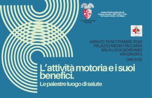 locandina incontro su "attività motoria e i suoi benefici" di sabato 19 settembre 2026