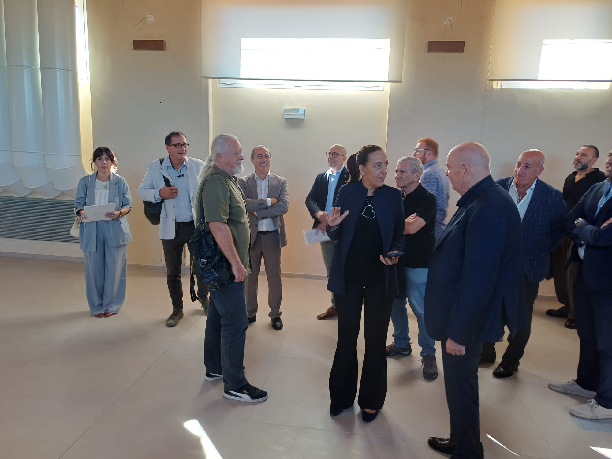 La visita ai nuovi locali con la sindaca Sara Funaro