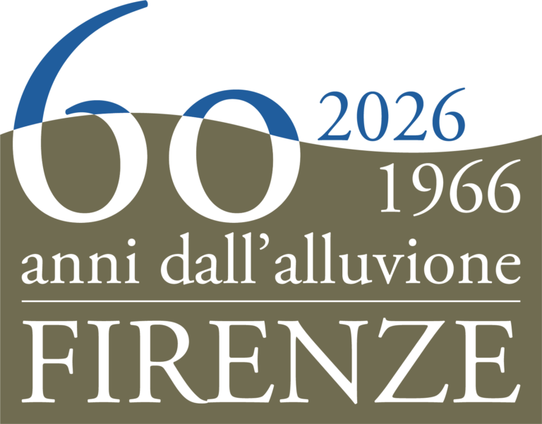 logo "60 anni dall'alluvione FIRENZE 2026-1966"