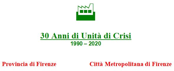 30 anni di unità di crisi - logo