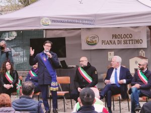 Inaugurazione della Passerella tra Badia a Settimo e San