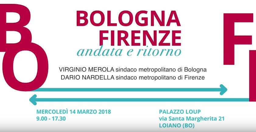 La locandina dell'evento Bologna-Firenze, andata e ritorno