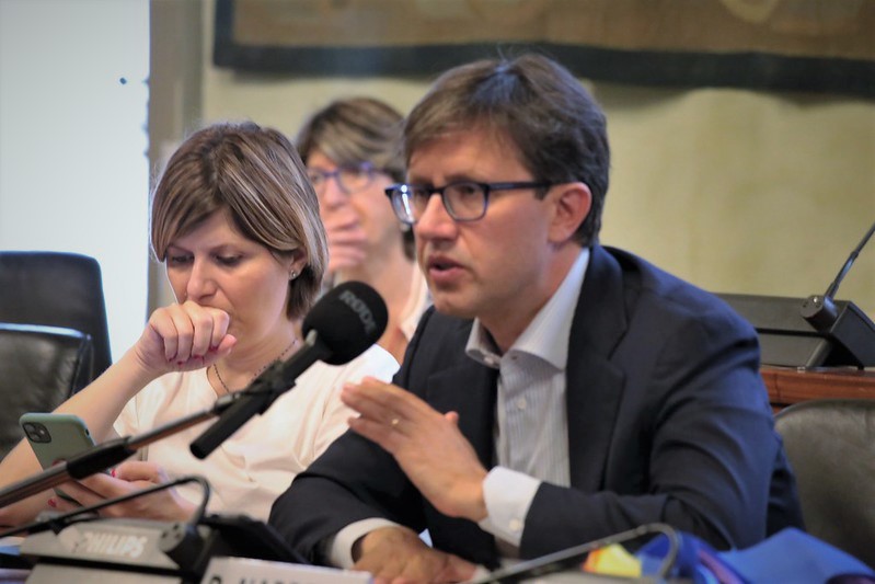 Brenda Barnini e Dario Nardella (foto di Antonello Serino, Met Ufficio Stampa)