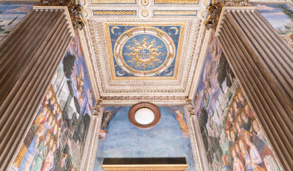 Cappella dei Magi - particolare soffitto