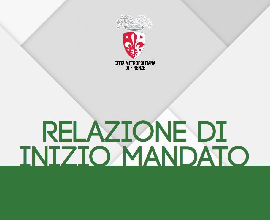 Copertina della relazione di inizio mandato