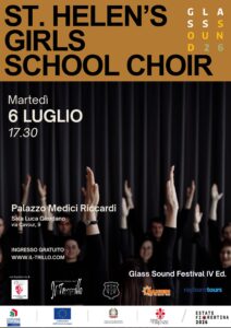 locandina concerto Choir 6 luglio