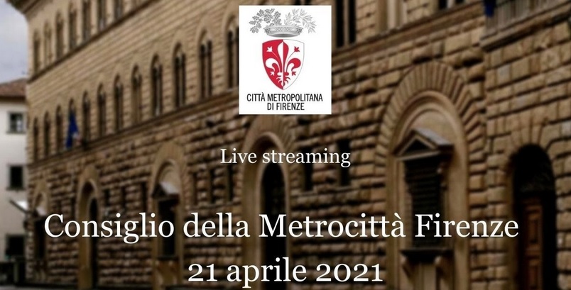 Consiglio Metropolitano mercoledì 21 aprile 2021