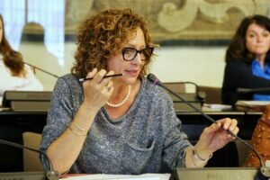 Consigliera della Metrocittà Angela Bagni (foto Antonello Serino - Met Ufficio Stampa)