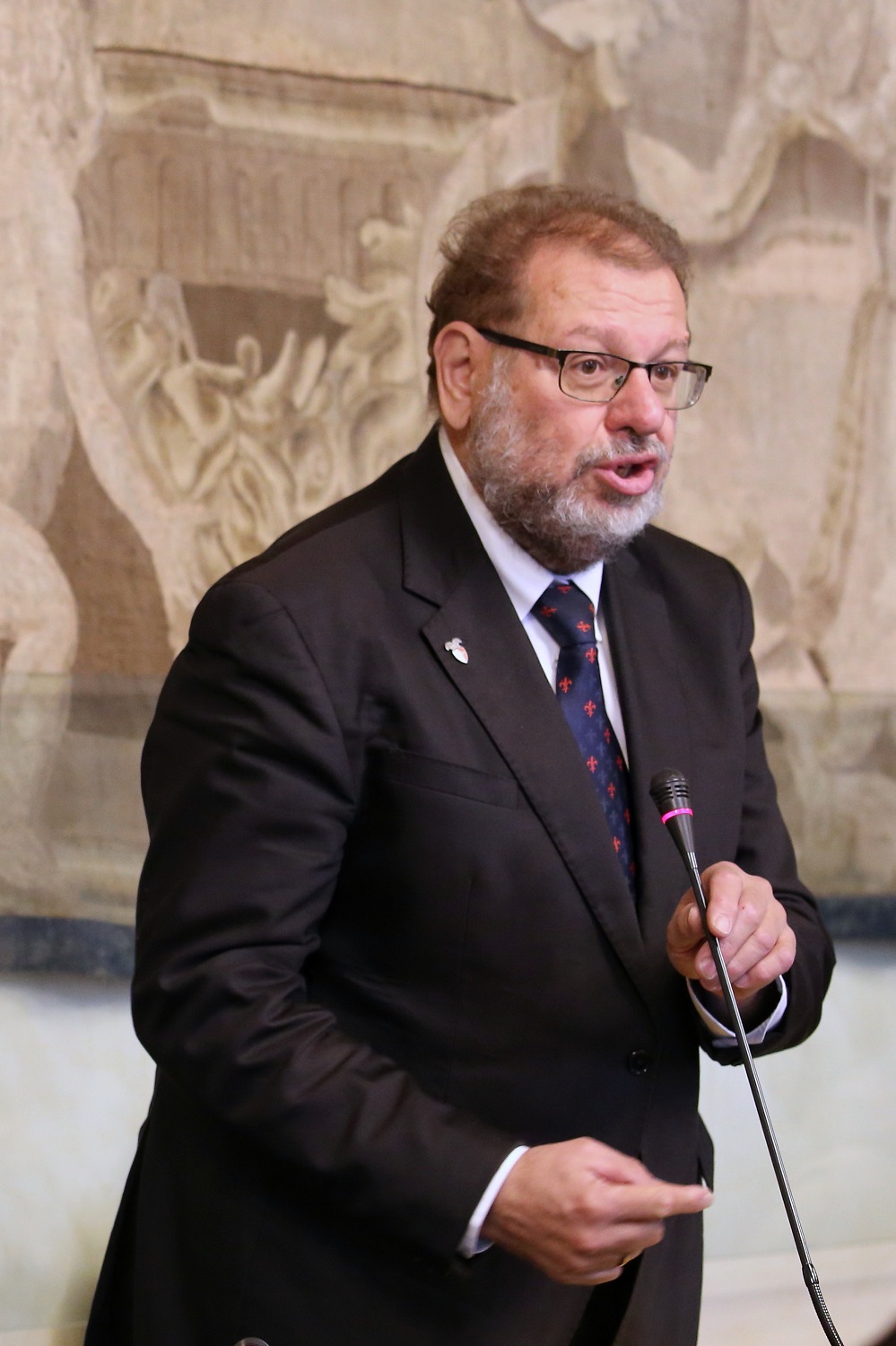 Consigliere delegato alla Protezione civile della Città Metropolitana Massimo Fratini (foto Antonello Serino - Met Ufficio Stampa)