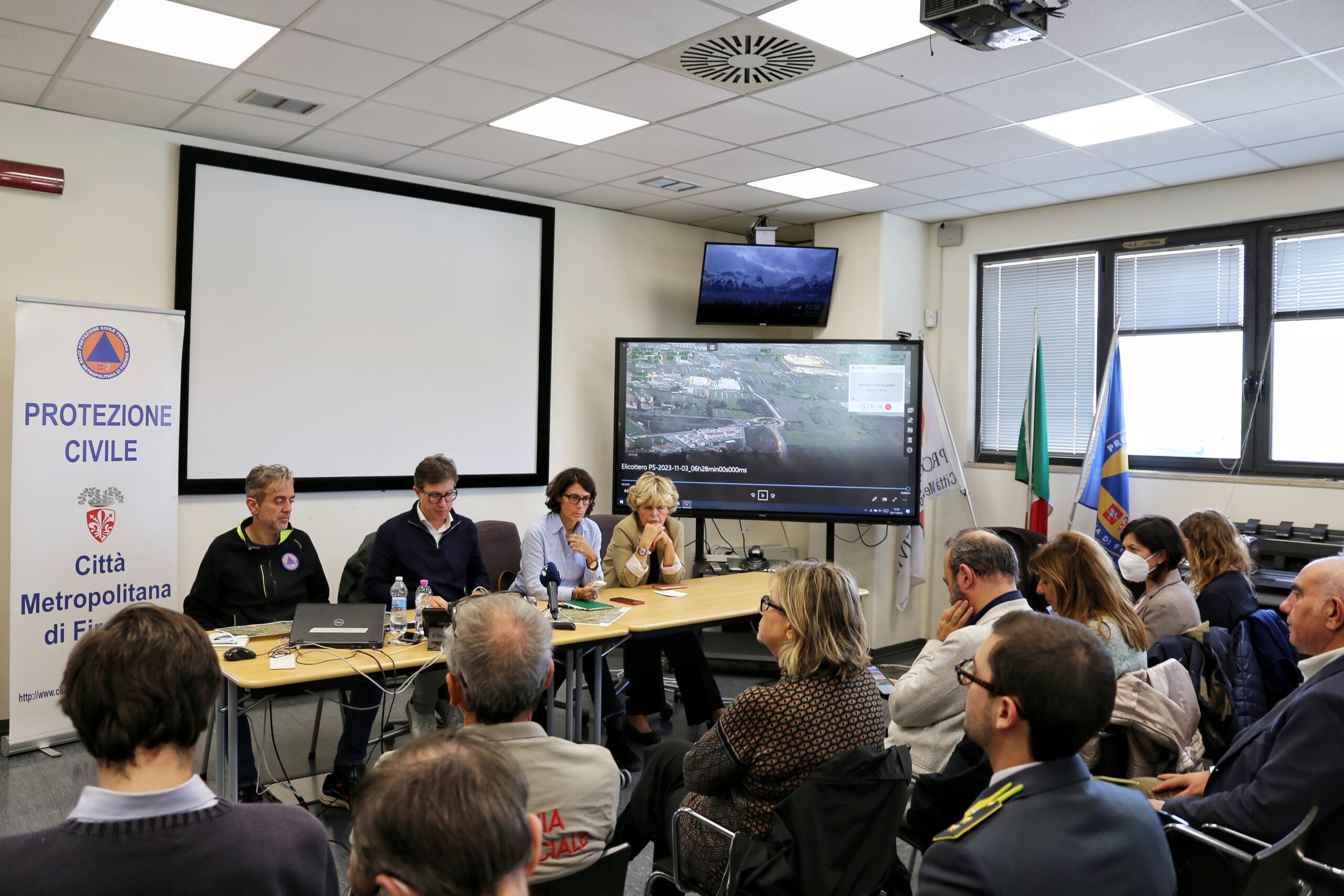 La conferenza stampa del Sindaco Dario Nardella e del Prefetto Francesca Ferrandino