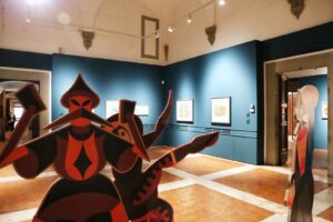 uno scorcio della mostra di Depero