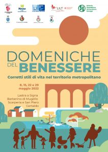 Locandina delle 'Domeniche del benessere'