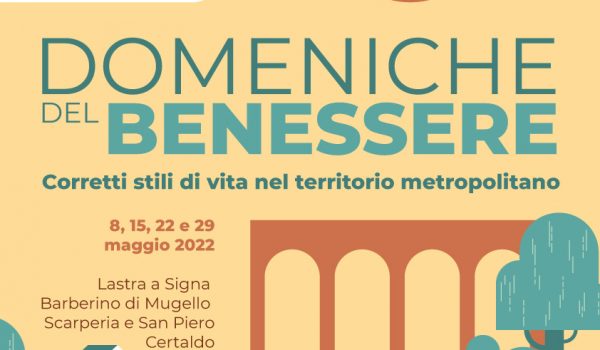 Locandina delle 'Domeniche del benessere'