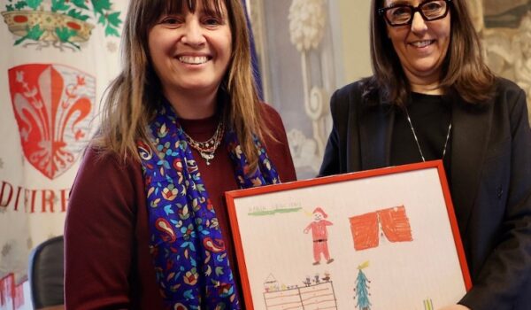 Emma Donnini e Sara Funaro un disegno di Nadia Nencioni