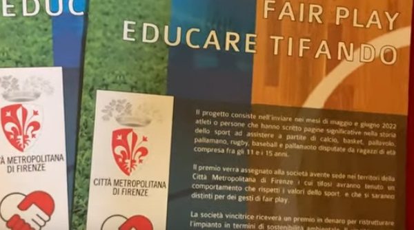 'Fair Play', educare tifando