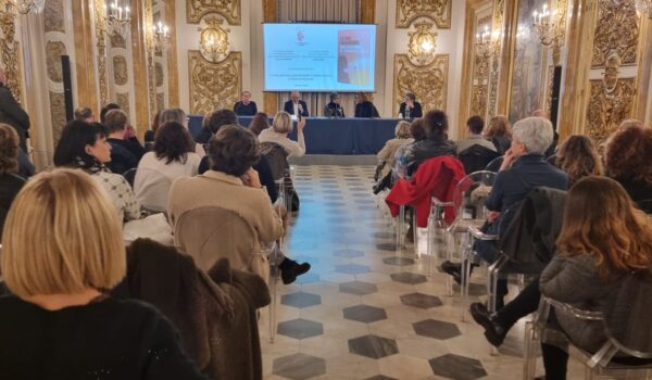 dettaglio della sala luca giordano durante la presentazione del libro