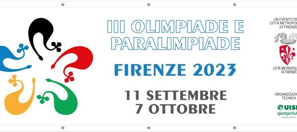 III Olimpiade e Paralimpiade Metropolitana nella Metrocittà Firenze 11 settembre - 7ottobre