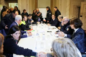 Tavolo operativo col sindaco Nardella e Tagliaferri, il presidente Giani e il Ministro Musumeci