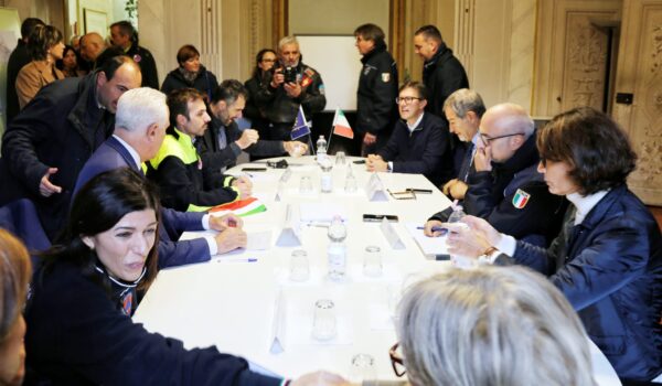 Tavolo operativo col sindaco Nardella e Tagliaferri, il presidente Giani e il Ministro Musumeci