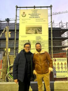 Il Sindaco metropolitano Dario Nardella in visita a Castelfiorentino