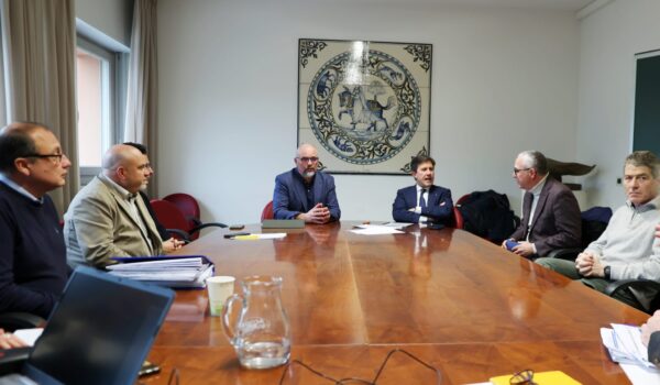 Il Sindaco metropolitano Dario Nardella in visita a Montelupo-Capraia (foto Antonello Serino - Met Ufficio Stampa)