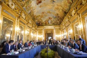 Il convegno dei Sindaci europei (foto Comune di Firenze)
