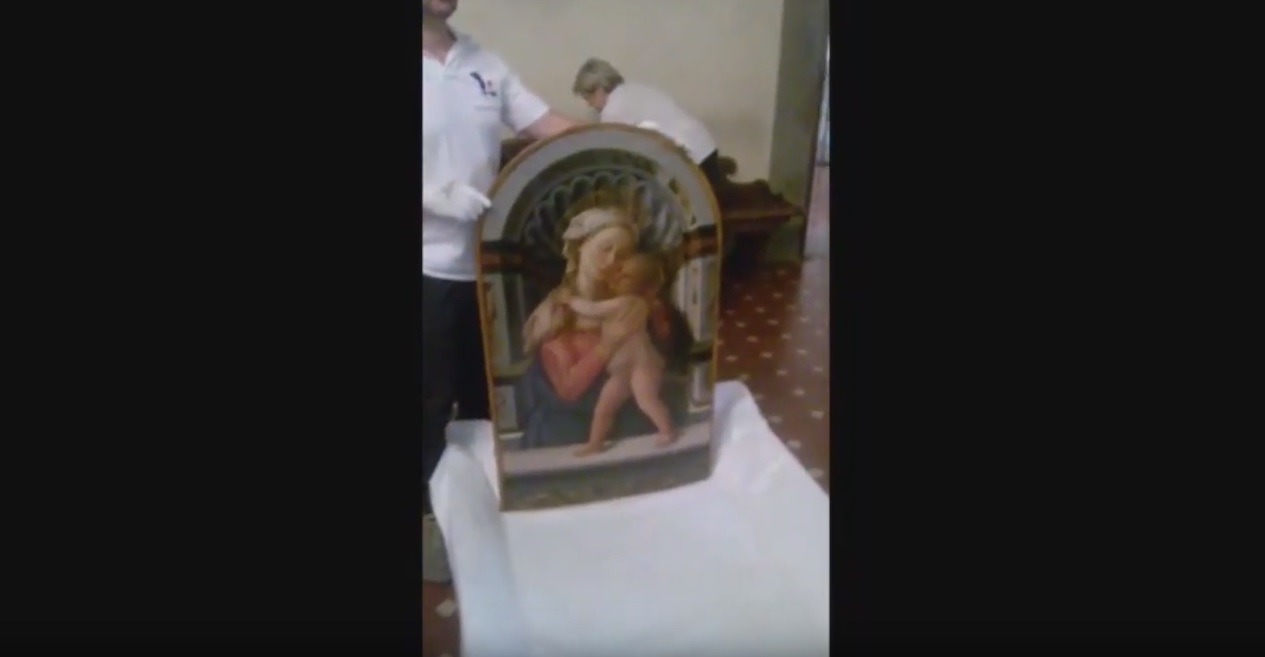 Madonna con bambino Filippo Lippi